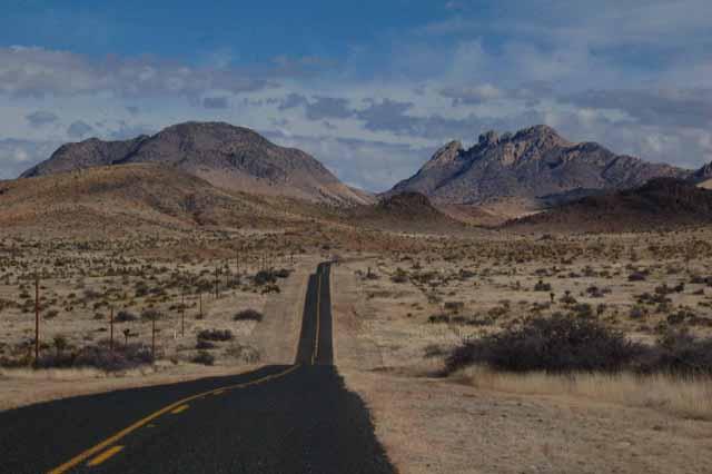 the Scenic Loop around the Davis Mtns